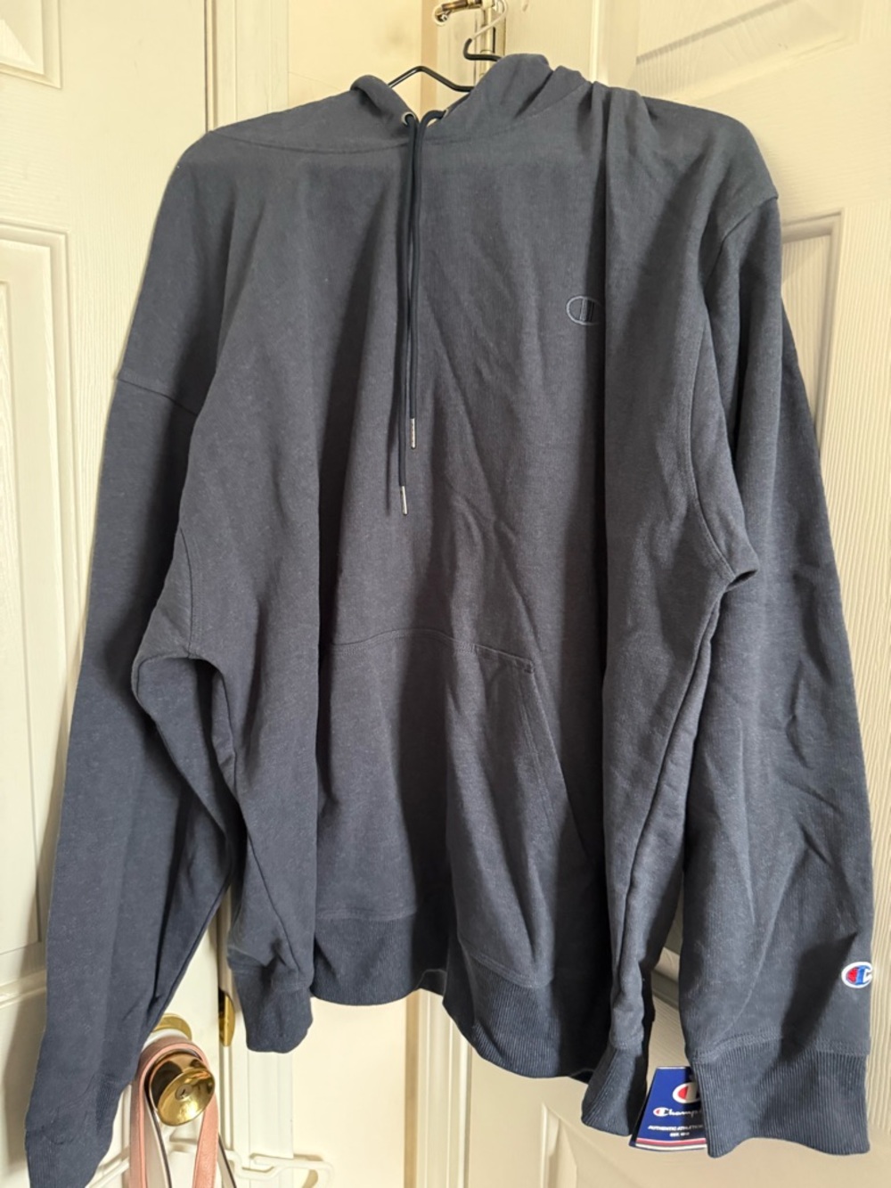 Champion Men's Hooded Sweatshirt - Blue size 2X nwt
